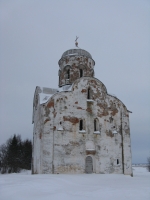 Храм Николы на Липне - вид с юга