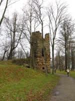 Орловский парк. Романтическая башня-Руина. Любимое место встреч А. А. Блока