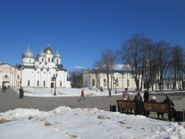 Вид с юго-запада, от памятника Тысячелетию России