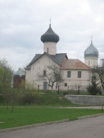 Церковь Семиона Богоприимца Зверина Монастыря. Южный фасад.