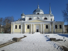 Вид с запада, со стороны Б. Московской  ул.