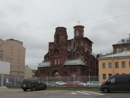 Покровская церковь на Боровой улице - Вид с Боровой улицы