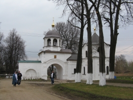 Феодоровский женский монастырь в Переславле-Залесском - Святые ворота со стороны монастыря