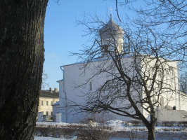 Церковь Успения на Козьей бородке (Успения Богородицы на Торгу) - Вблизи.